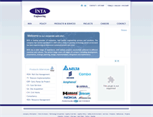 Tablet Screenshot of inta.com.tr